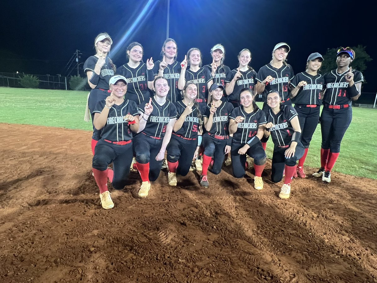 Champions - 
USSSA She is the Storm
@Firecrackersinc @FirecrackersGe1