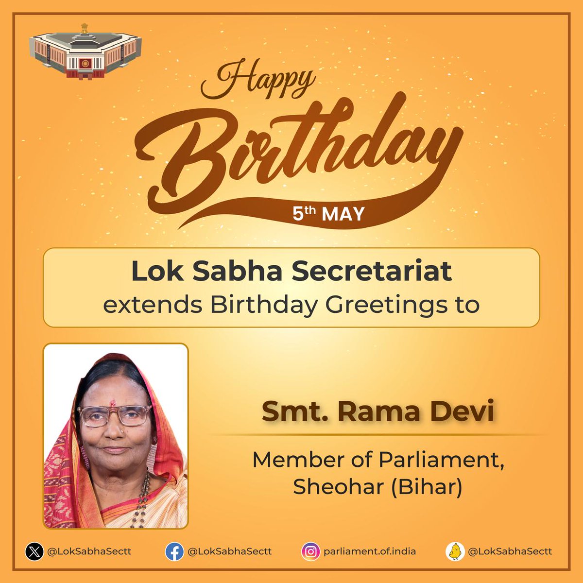 LOK SABHA (@LokSabhaSectt) on Twitter photo 2024-05-05 04:30:41