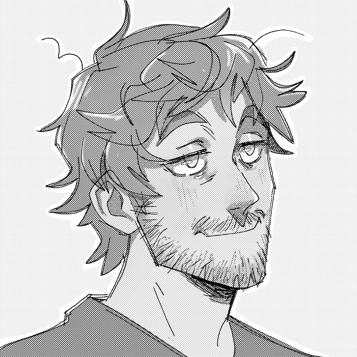 Nekrocodile_Izu's tweet photo. It's been a while. 
Have a simple phone doodle yay 
Está chueco pero weno https://t.co/EBYzKO4rVG