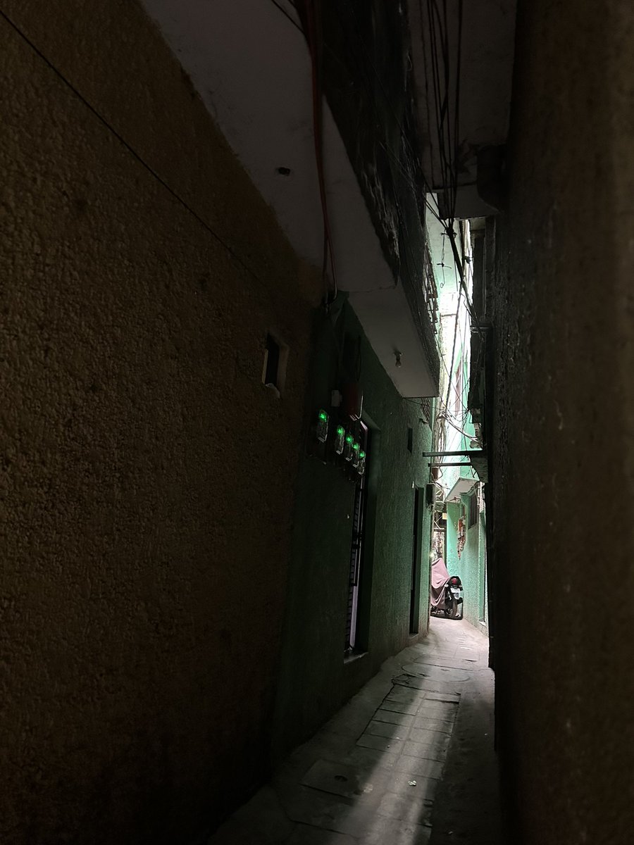 ordinary street becoming a summertime shelter