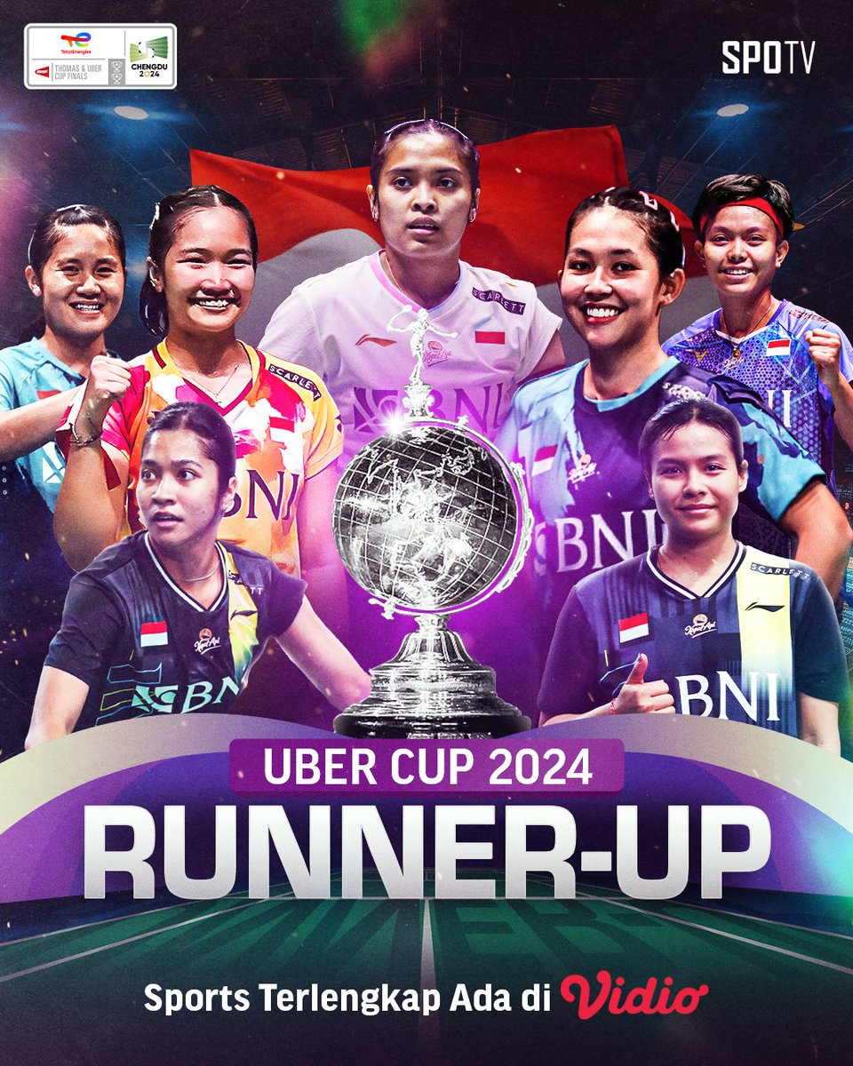 𝐊𝐀𝐌𝐈 𝐓𝐄𝐓𝐀𝐏 𝐁𝐀𝐍𝐆𝐆𝐀 ‼️🇮🇩

Terima kasih, Queen ❤️🤍

#SportsTerlengkapAdaDiVidio #ThomasUberCupFinals #TUC2024 #Chengdu2024