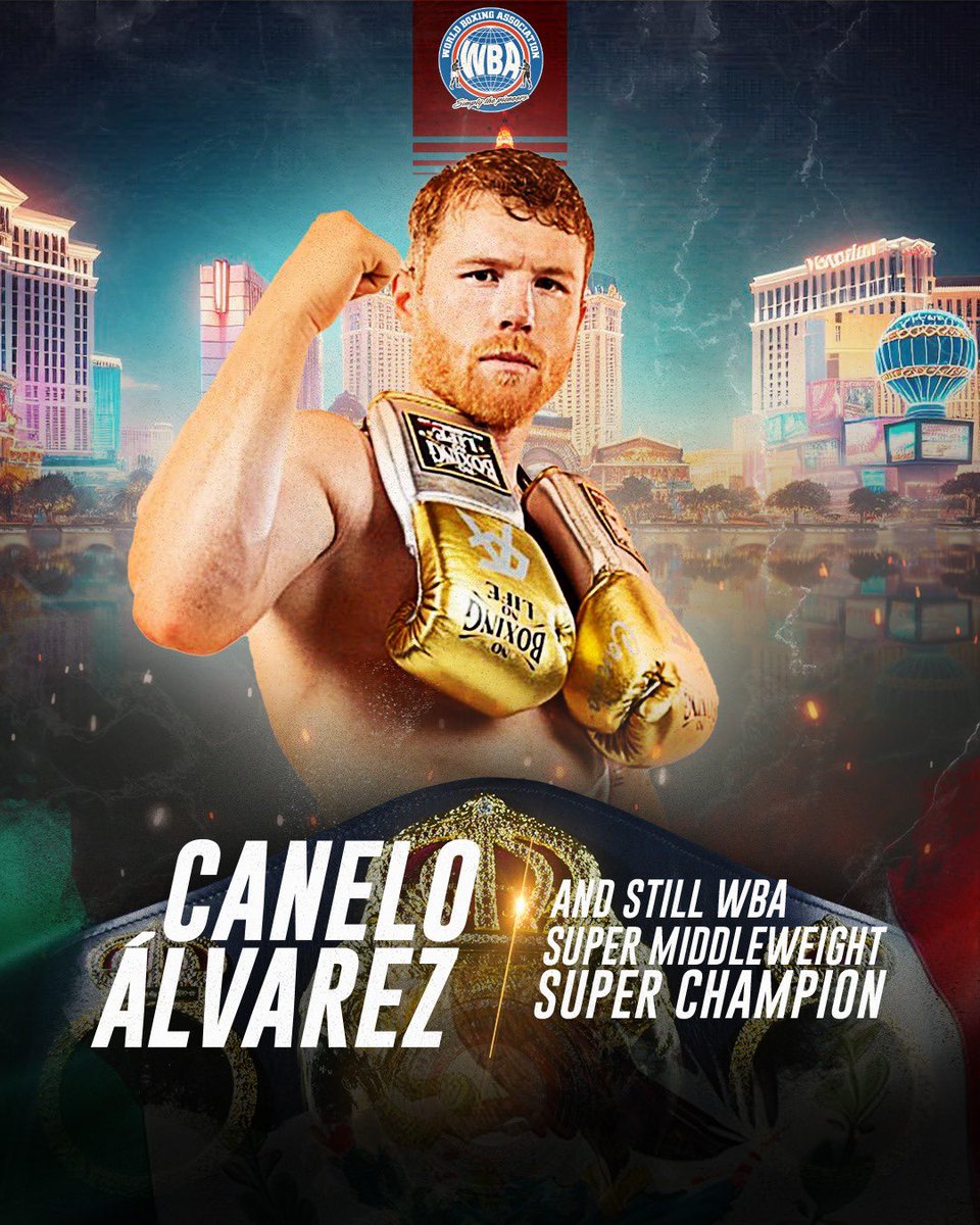 THE KING IS STILL ON THE THRONE 👑🇲🇽 Canelo Álvarez beats Jaime Munguía by UD in Las Vegas #AndStill Undisputed Super Middleweight Champion @canelo 👏🥊 #Boxing #Boxeo #WBA #WBABoxing #CaneloMunguia