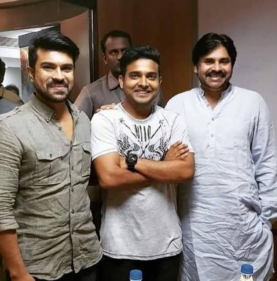 All the best @getupsrinu3 anna on behalf of #RamCharan Garu fans. Waiting for today's trailer launch of #RajuYadav movie &  Looking forward for a movie which will Release on May17th. 

U deserves the success 🙌 
Audience will bless you for sure.

#RajuYadavTrailer