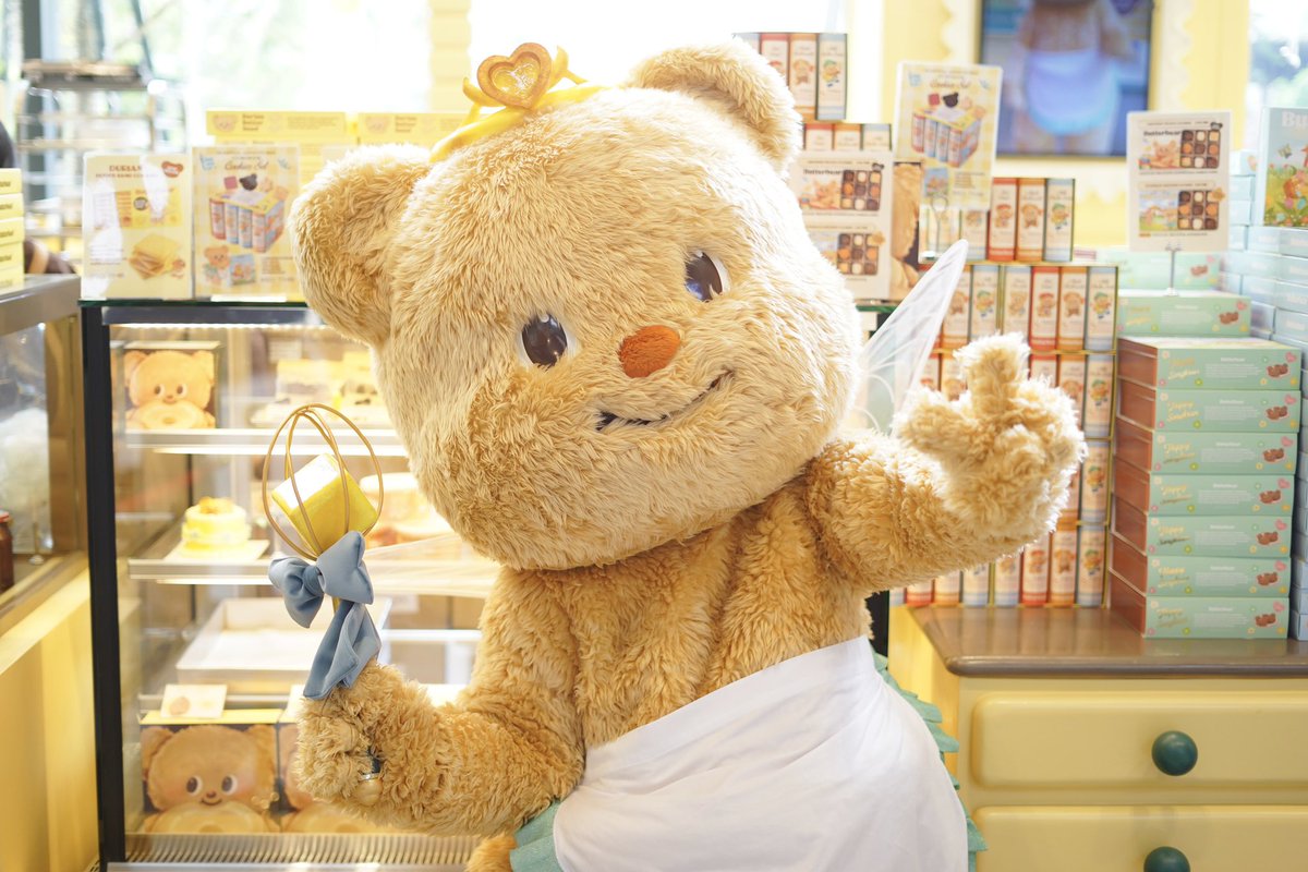 butterbear_th's tweet photo. Butterbear Cafe เปิดแล้ววว🥰💕 มีขนมเพียบ อยู่ชั้น G มาเจอกันเยอะๆน๊า🧈🧸✨

ตารางน้องหมีมาที่ร้าน เดือน พฤษภาคม  May:
⏰2-3 PM และ 4:30-5:30 PM
🧸Come meet Butterbear every Saturday &amp; Sunday in May (2-3pm &amp; 4:30-5:30 pm)
📍Butterbear Emsphere G Floor
#butterbear https://t.co/wnMEFJXeOg