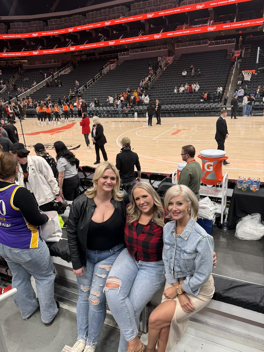 Ladies @LASparks and @seattlestorm what a game! We hope you loved Canada as much as we loved you ❤️