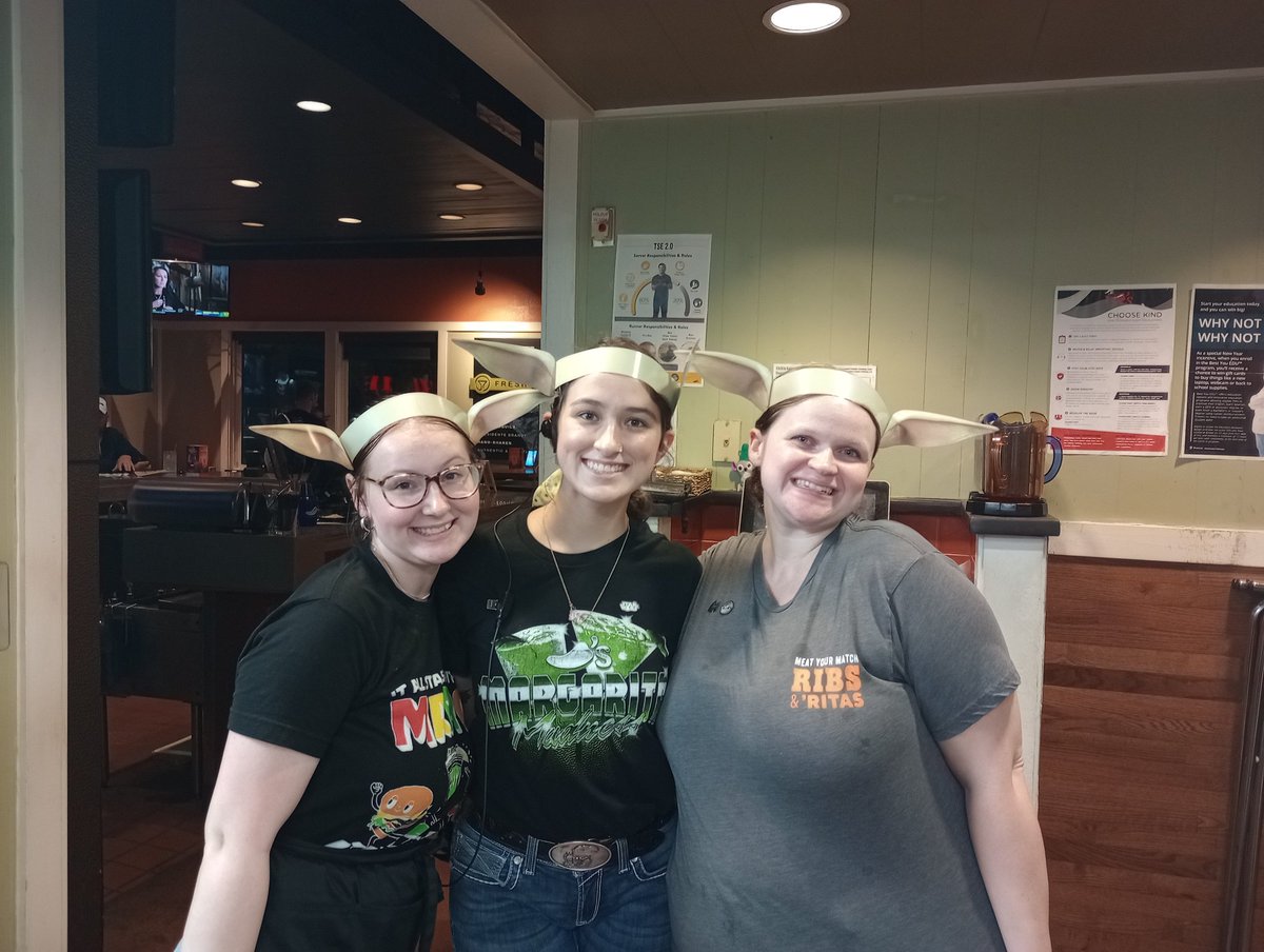 Rocking the Yoda ears today! May the 4th be with you! @StephanieOdom76 @taryn_mahaffey @WeRPSU_Chilis