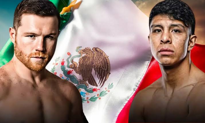 Felicidades a dos peleadores xingones que esta noche se enfrentaron en Las Vegas. @Canelo 🥊 @jaimemunguia15 🥊 Vamos a dar pelea como ellos lo han hecho para ganar este 2 de junio, con fuerza y corazón. ¡VIVA MEXICO! 🇲🇽 #Xóchitl2024