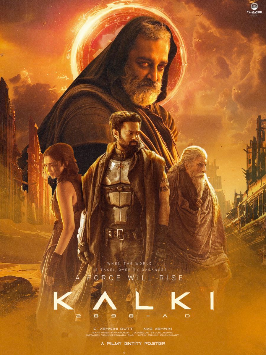 Fan-made poster! 

#Kalki2898AD in Cinemas 27 June, 2024
.
#OCDTimes #Prabhas #AmitabhBachchan #DeepikaPAdukone #ProjectK #WhatisProjectK #NagAshwin #Kalki2898AD #Ashwatthama #VyjayanthiMovies #Fanmade