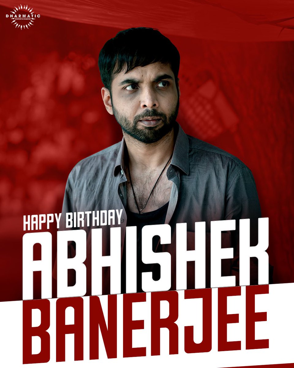 To the person who justifies every character he plays, phenomenally! 🎬 Happy birthday #AbhishekBanerjee!🎈