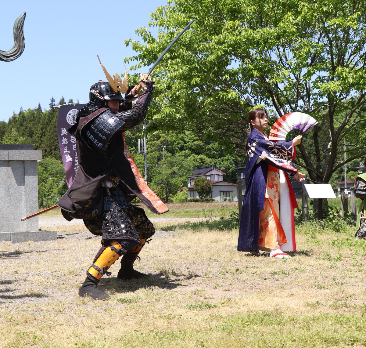 越後上越上杉おもてなし武将隊
本陣おもてなし演武　2024.5.5
#越後上越上杉おもてなし武将隊