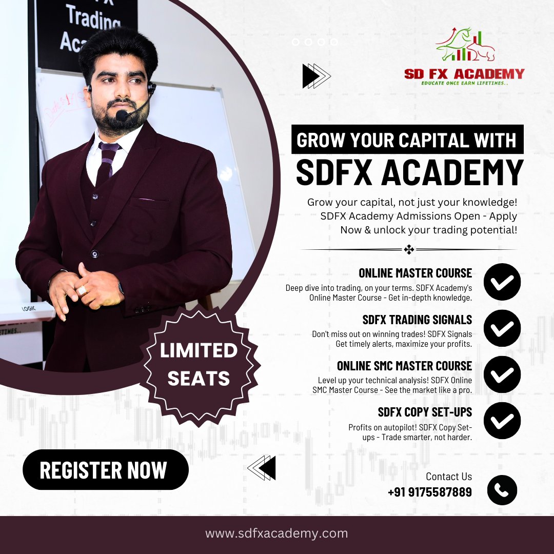 Feeling lost in the forex jungle? 🤔
SDFX Academy's May Batch is your compass to success! Apply Now and chart your path to financial freedom!🤑📈 #sdfxacademy #sachindalvi #forextrading  #sharemarket #TradingEducation