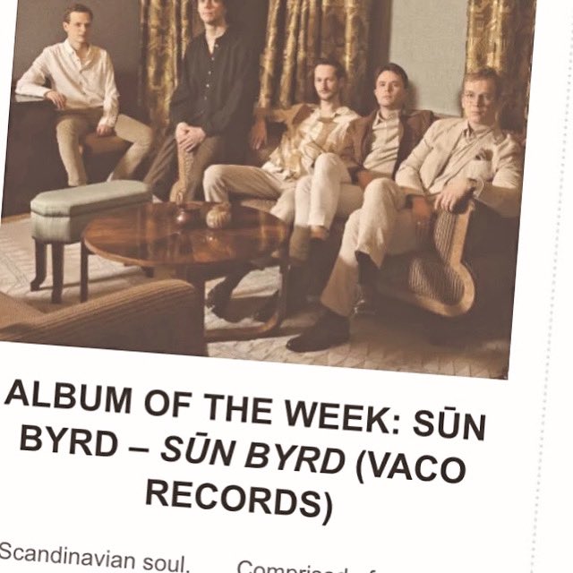Sūn Byrd’s new self-titled album is a vivacious and carefully crafted modern soul workout The best track is the opener, “Waiting For the Rain” Read more and listen to my Album of the Week from the Oslo band at dandigs.com