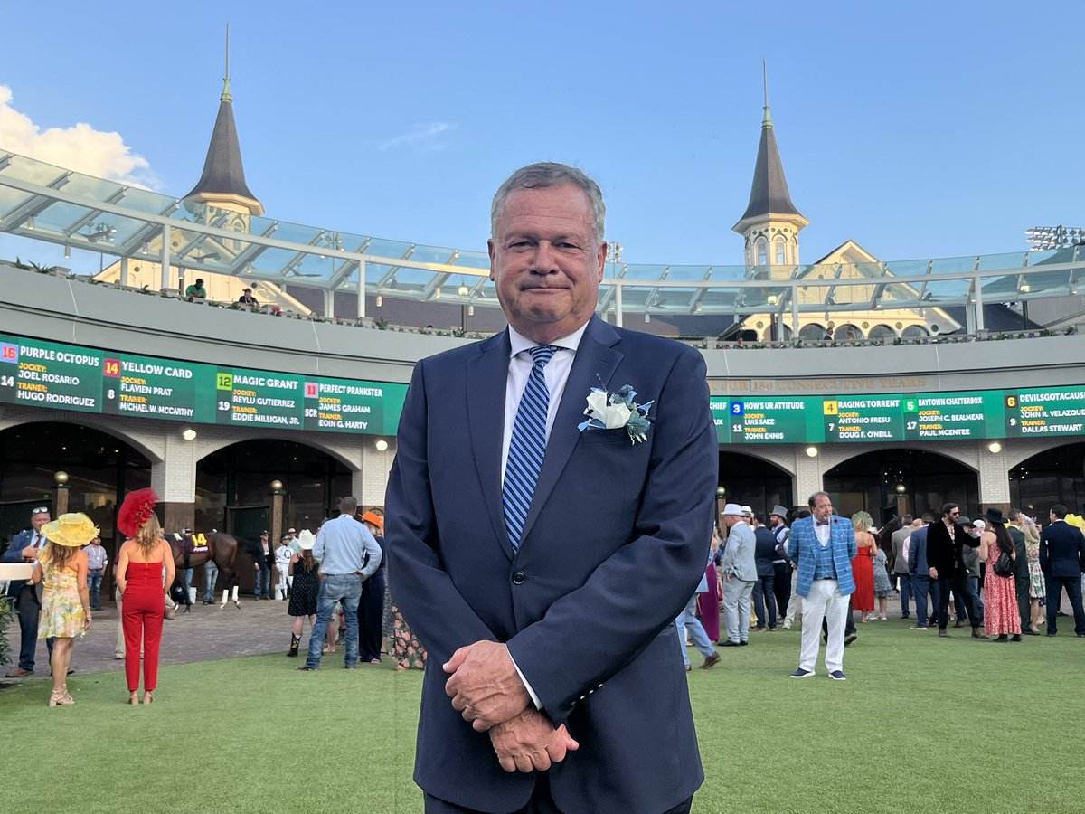 It was my last Kentucky Derby for @WLKY. It’s an honor and a privilege. @KentTaylorTV captured the final moments of 38 of these. Thank you to him as he succeeds me. And best wishes for incredible success! To say it’s been priceless doesn’t quite cover it. A dream come true.