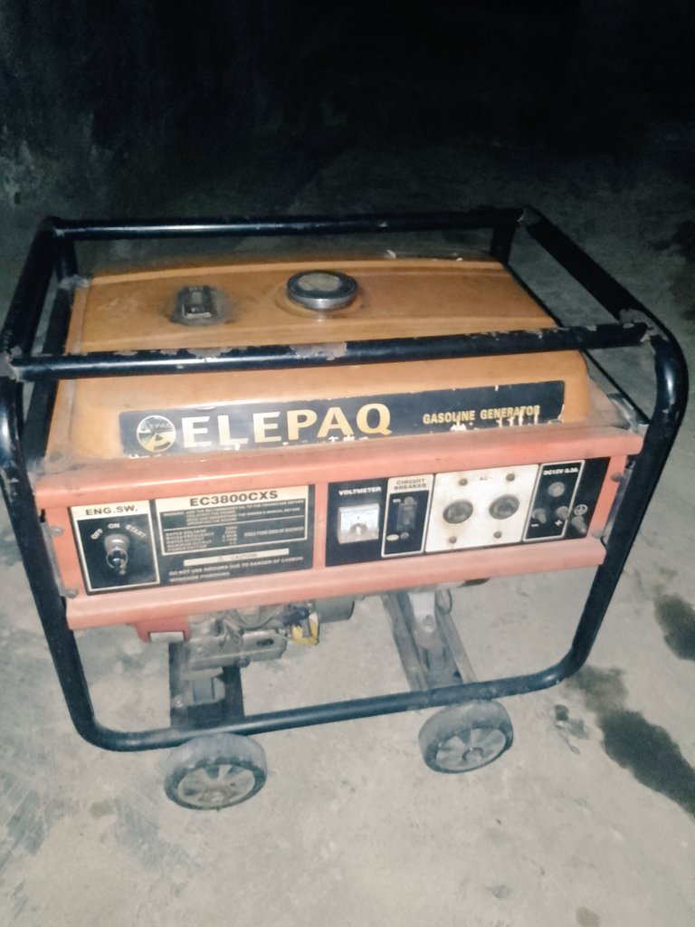 OladeleTimotyh's tweet image. Elepaq gasoline generator for sale
Location:-ibadan Oyo State
2.8kva
220V
Serious buyer should DM me for the price
09068313355
08130316728
08088390397