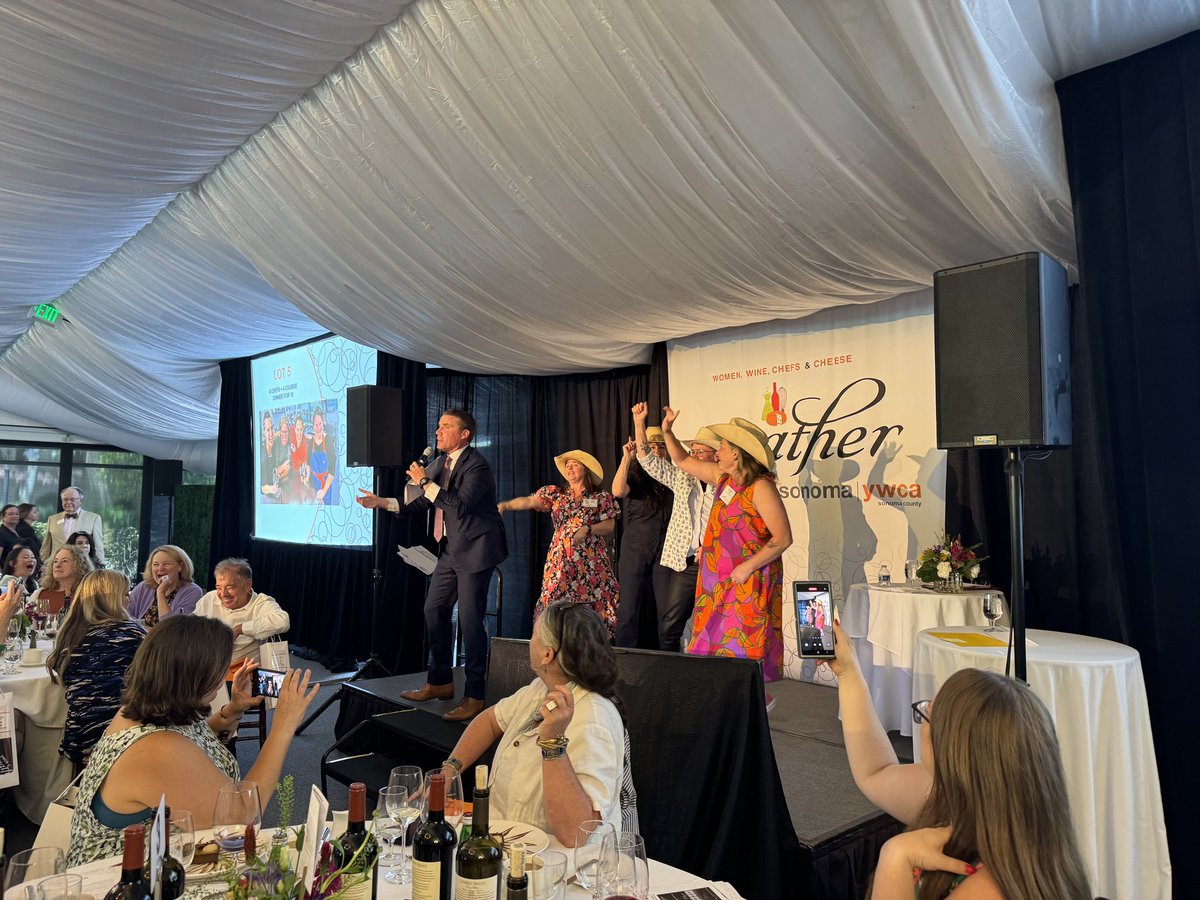Simply amazing!

Over $350k raised for the YWCA Sonoma County.

All of the funds will benefit the Y’s nationally recognized programs and services that benefit survivors of domestic violence.

The generosity was truly incredible for such a life changing organization!