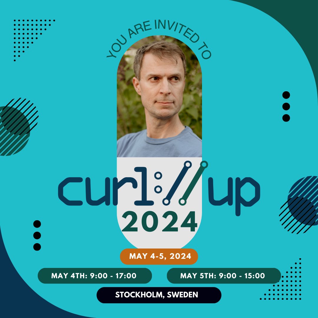 wolfSSL's tweet image. Day two of #curlup2024 in Stockholm, Sweden. Architect the future of #cURL with @bagder!  #curlup  #libcurl

github.com/curl/curl-up/w…