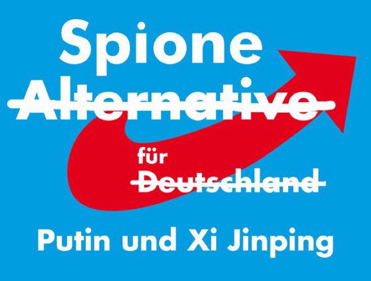 #AfD
#AfDwirkt
#Deutschlandabernormal?
#Korruption
#Spionage
#Landesverrat
#SchandeDeutschlands 
#Kremltreue