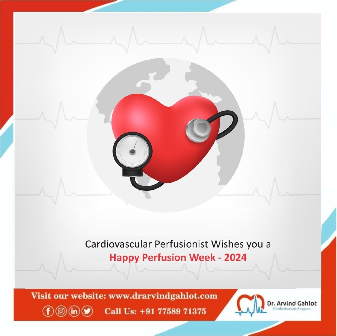 Happy Perfusion Week-2024
.
.
.
#happyperfusionweek #perfusion #heartdoctor #doctor #cardivascular #cardiothoracicsurgeon #bestcardiothoracicsurgeon #drarvindgahlot