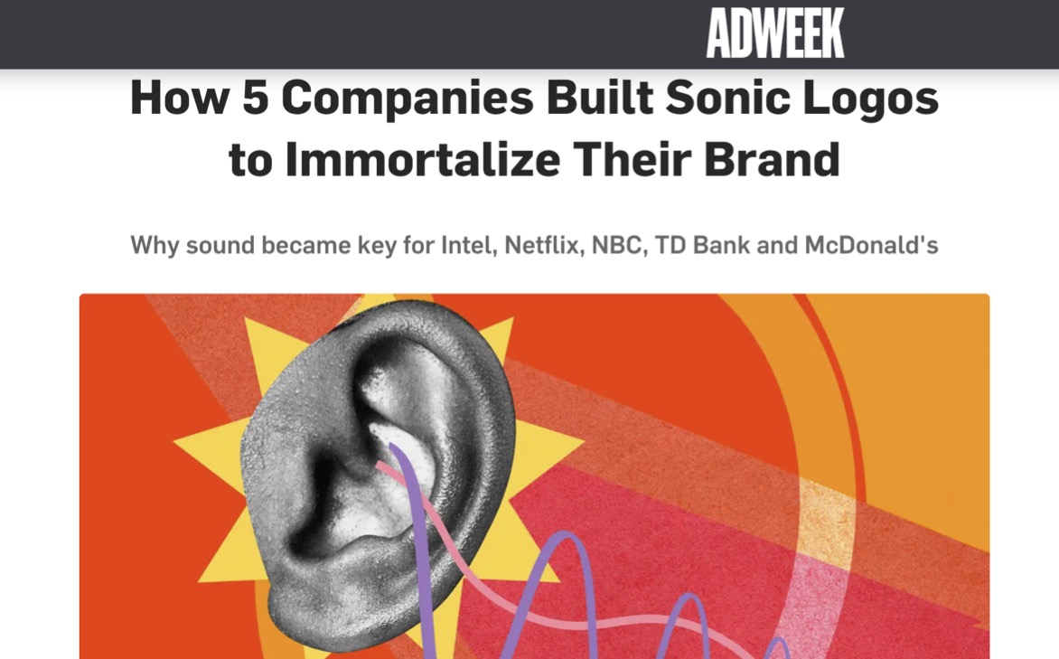 The 3 seconds that changed my life -“the most performed audio branding mnemonic and melody in broadcast history,” #audiobranding @intel @Adweek