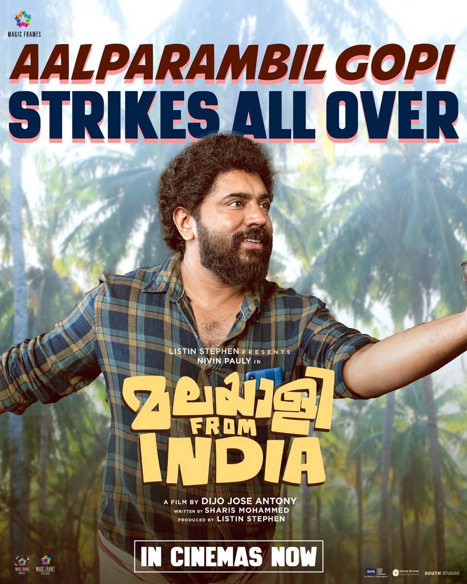 afzalmohamed01's tweet photo. ആലപ്പറമ്പില്‍ ഗോപി Striking All Over🤩
#MalayaleeFromIndia #NivinPauly @NivinOfficial https://t.co/9ahdtf6pqv