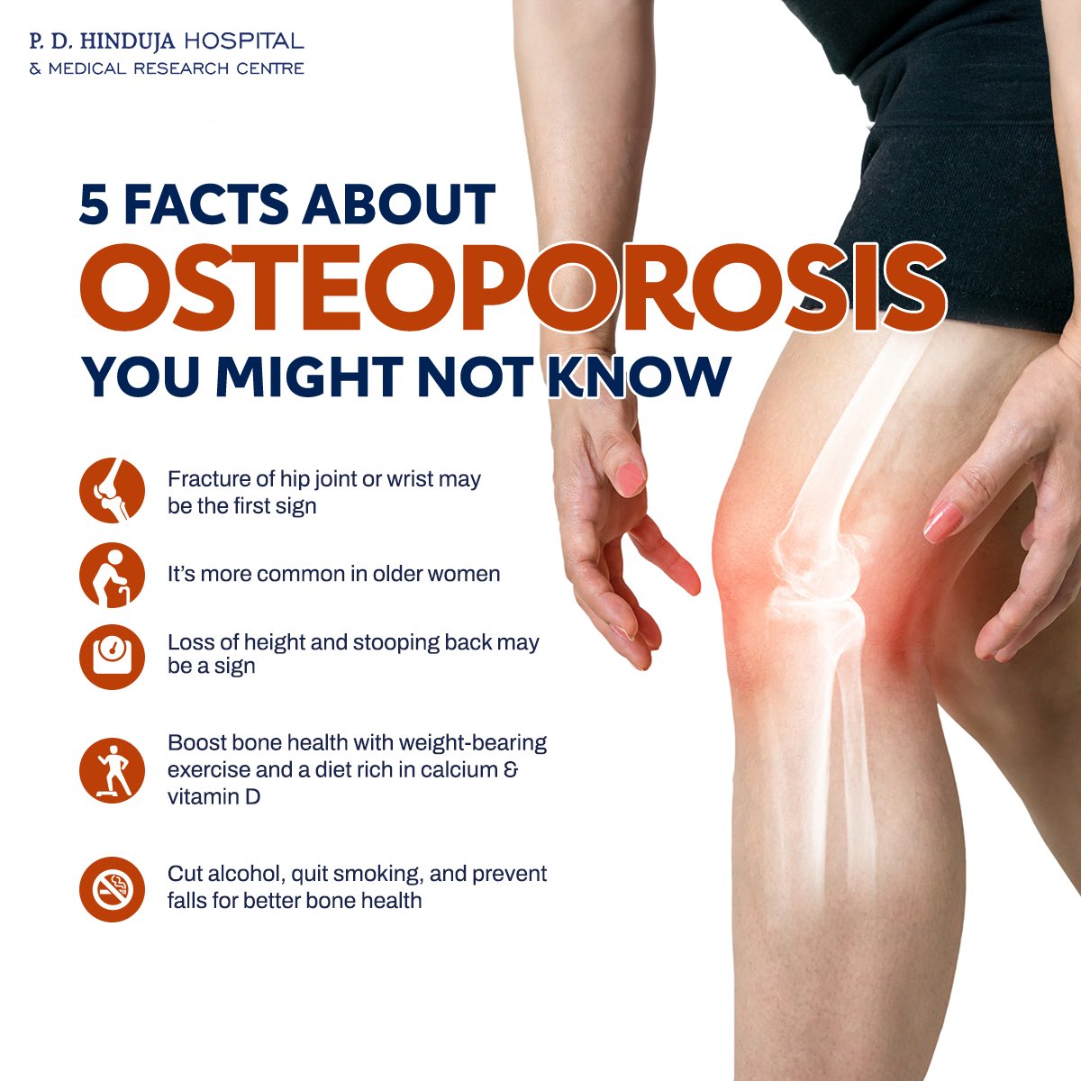 Did you know Osteoporosis silently weakens bones, making fractures a risk? This #OsteoporosisAwarenessMonth, learn who's at risk, spot hidden symptoms, and adopt healthy habits to keep bones strong. #PDHH #QualityHealthcareForAll #OsteoporosisAwarenessMonth