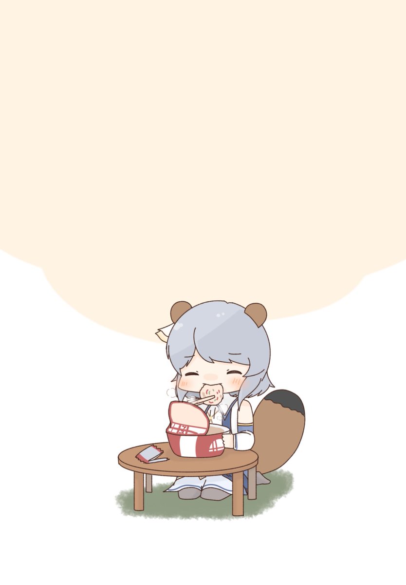 「壁紙用たぬミラクルご自由にどうぞ(これいる?) 」|まーさ。のイラスト