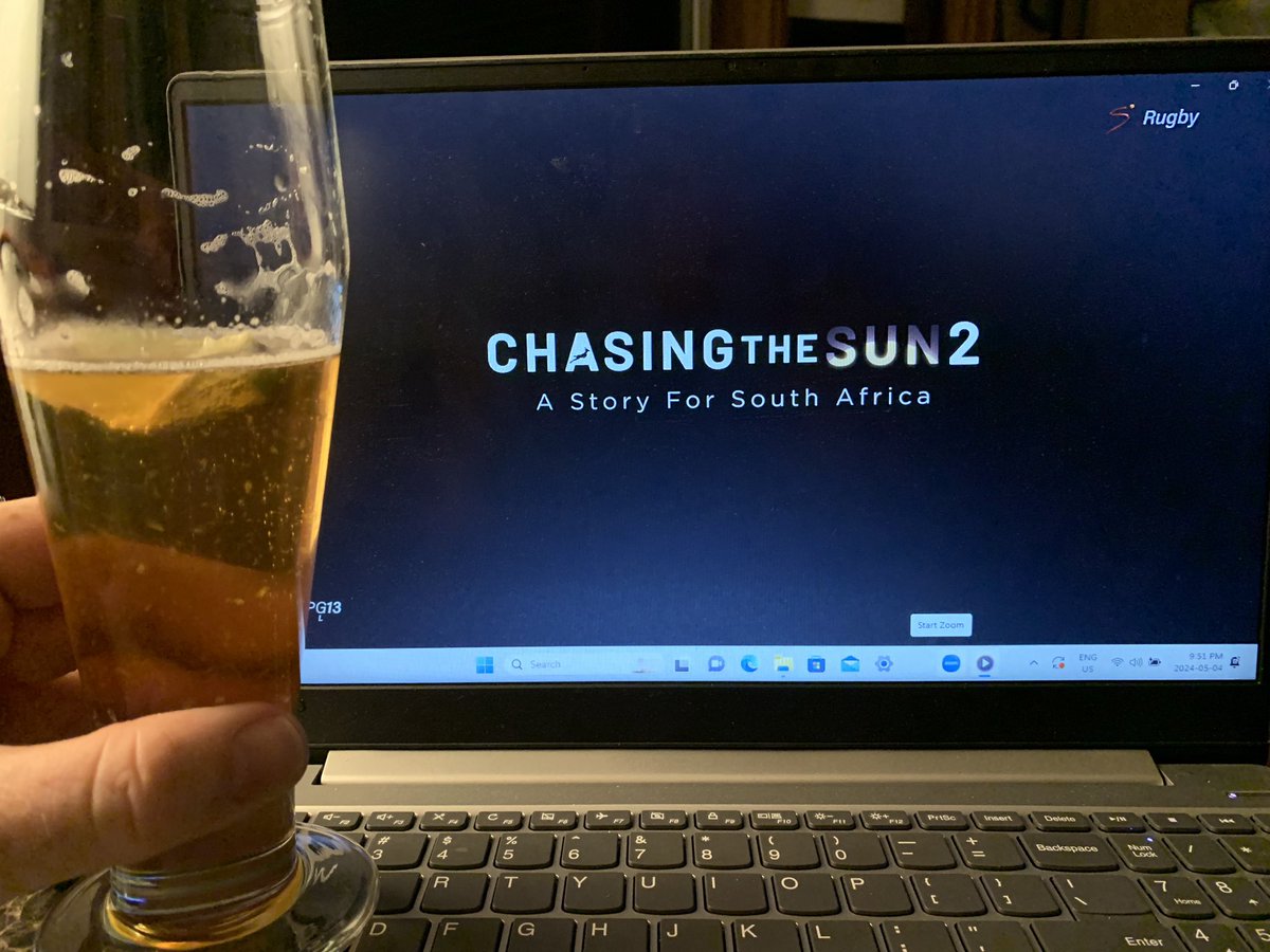 @pastiscam @LighthouseBeer @gord_newton @StonerMay @GordieLogan @d_gano1 @BCAleTrail @Springboks @RassieRugby Cheers Cam et al! Enjoying a @HoyneBeer Pilsner as I dive into S2E1 of #ChasingTheSun! #BCCraftBeerQuest @TheGrowlerBC @BCAleTrail @VictoriaBeerBuz @tforshner @craftbrewjester @andmanrocks @OwenTorgerson @DallasGislason @BoozeDonkey