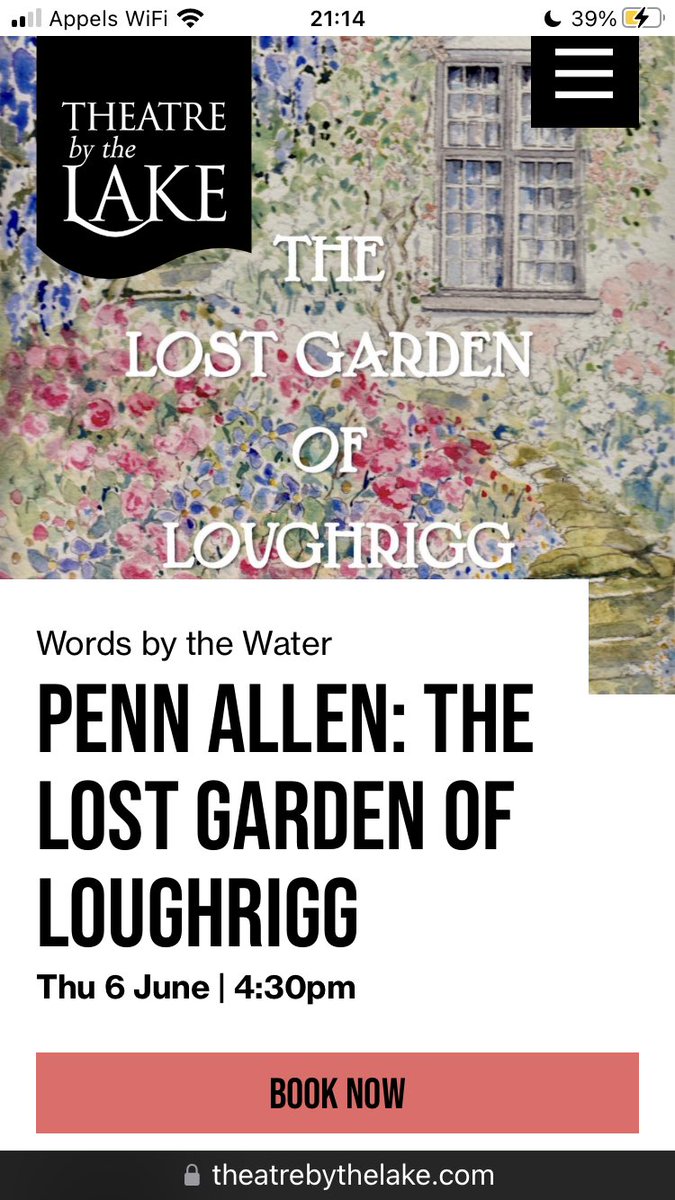 A little over a month to go before I set off on my great adventure, I really can’t wait. #cumbria #lakedistrict #wordsbythewater #TheLostGardenOfLoughrigg #GardenHistory #planthunters #Ambleside @BookendsCarl @BookendsKeswick @tbtlake