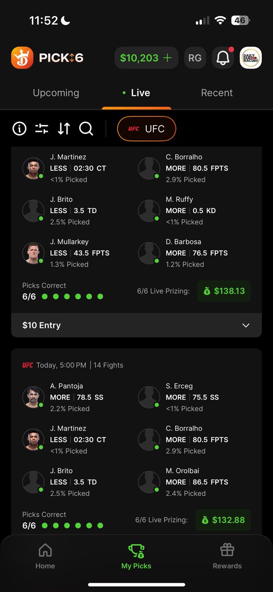 These guys' picks were absolutely 🔥 Cashed every single ticket even the 5/6.
