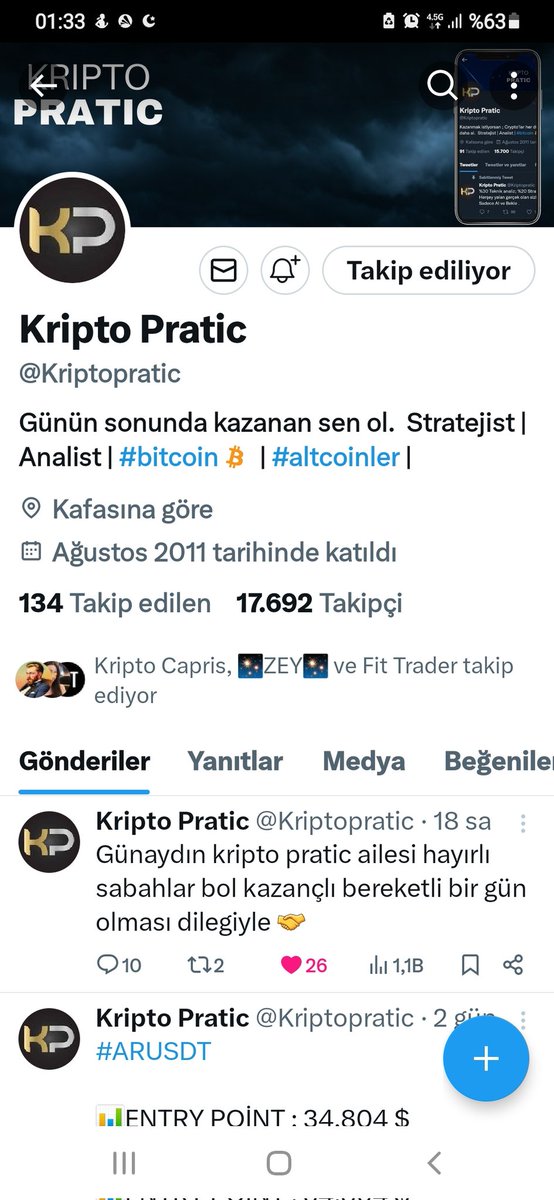 BU KRİPTO PRATİĞİ ŞAHSEN TANIYAN VARMI ARKADAŞ LAR ALLAH RIZASI İÇİN BANA YAZSIN ALLAH RIZASI İÇİN DEDİM YOKSA BEN KENDİMİ VURUCAM...