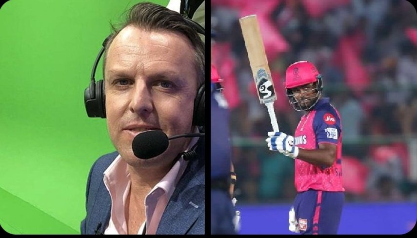 Harsha Bhogle, Graeme Swann picked Sanju Samson as their first choice wicketkeeper batsman for T20WC. Harsha- 'Sanju Samson must play at No 3 for India in the world Cup' Swann- 'If you wanna win the WC Sanju should play in Starting X1 for India'.