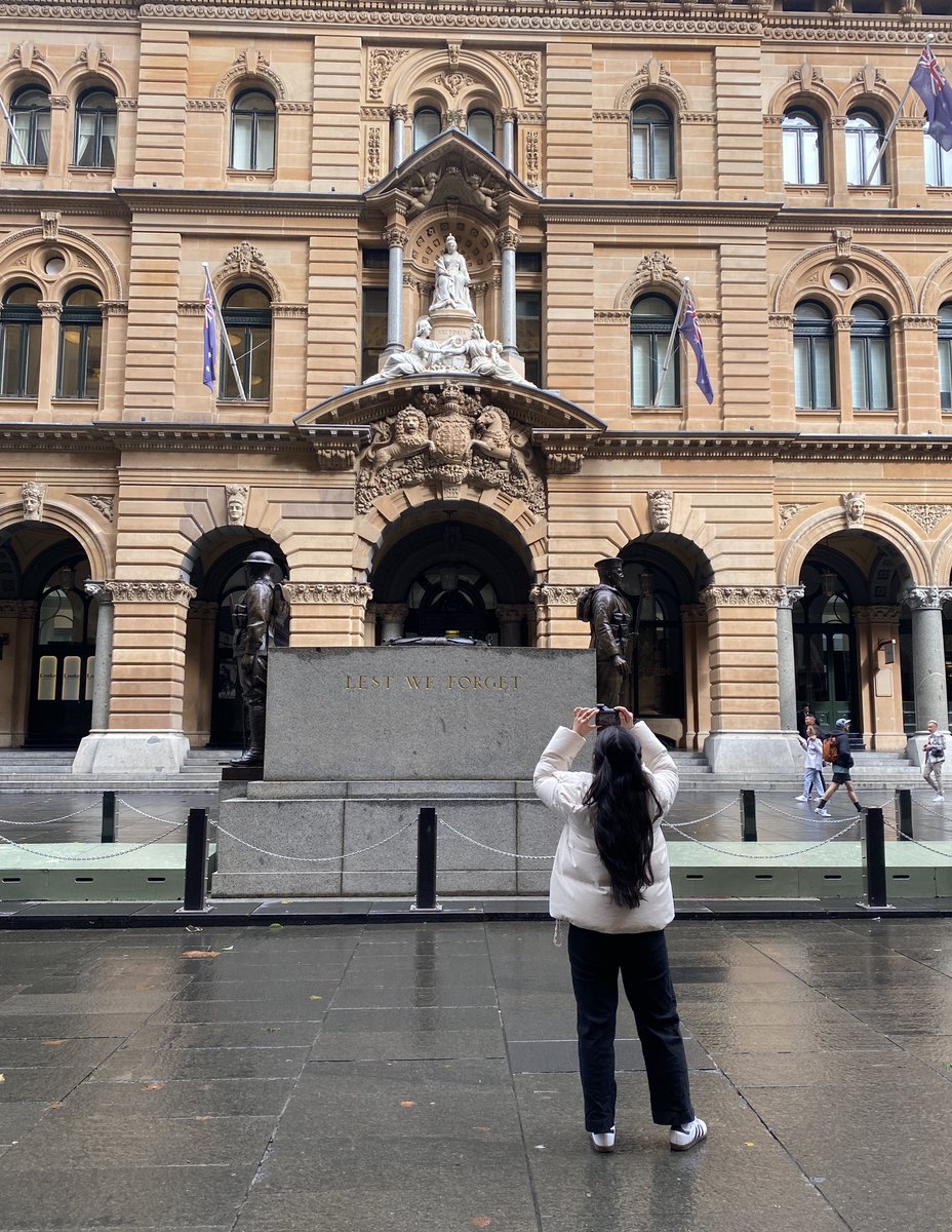 As I walked back from the Digital ID/Censorship Bill protest I saw this. 

I thought this is it. The old Australia becoming a museum piece.. a chapter in a history book. 

Something that tourists will photograph and never experience. 

Queen Victoria & the ANZACs forgotten. 😕