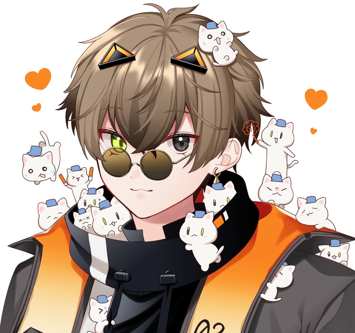 #AlbanKnoxArt 
あるばん最高🐱🧡