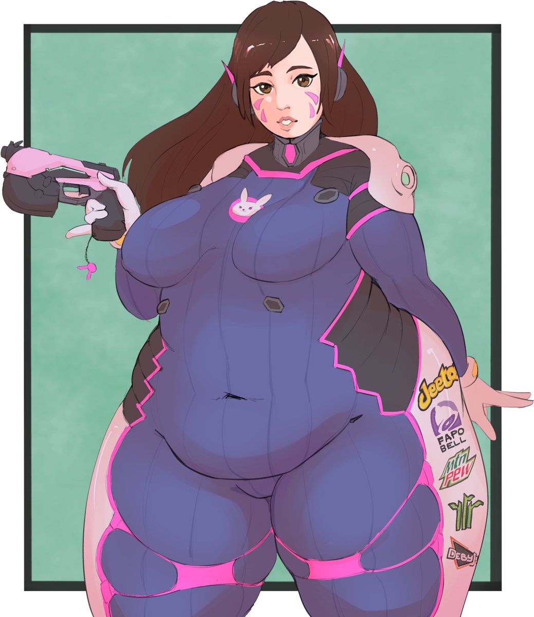 D.Va's on that gamer diet grind