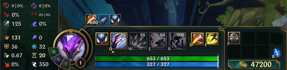 Look at my lethality (top left) while I have components/full profane what a joke