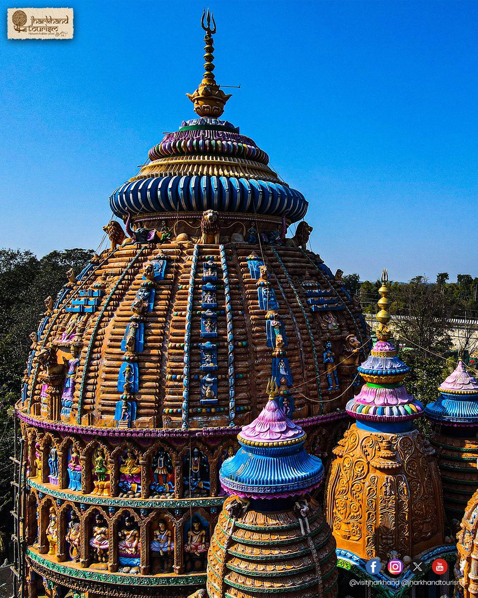 Deori Temple in #Ranchi stands as a faith piller for the devotees. It is among the most visited temple in the city. Uncover the architectural marvels of Deori Temple, a testament to India's rich #temple traditions.