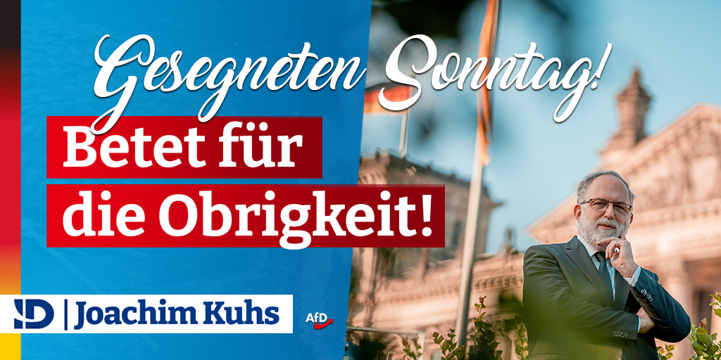 Gesegneten Sonntag: Betet für die Obrigkeit! #IDGroup Der fünfte Sonntag nach Ostern trägt den Namen 'Rogate', das lateinische Wort für 'Betet!'. 'Des Gerechten Gebet vermag viel, wenn es ernstlich ist', sagt uns der Jakobusbrief (Kap. 5, Vers 16) und Paulus ermahnt uns: 'Betet…