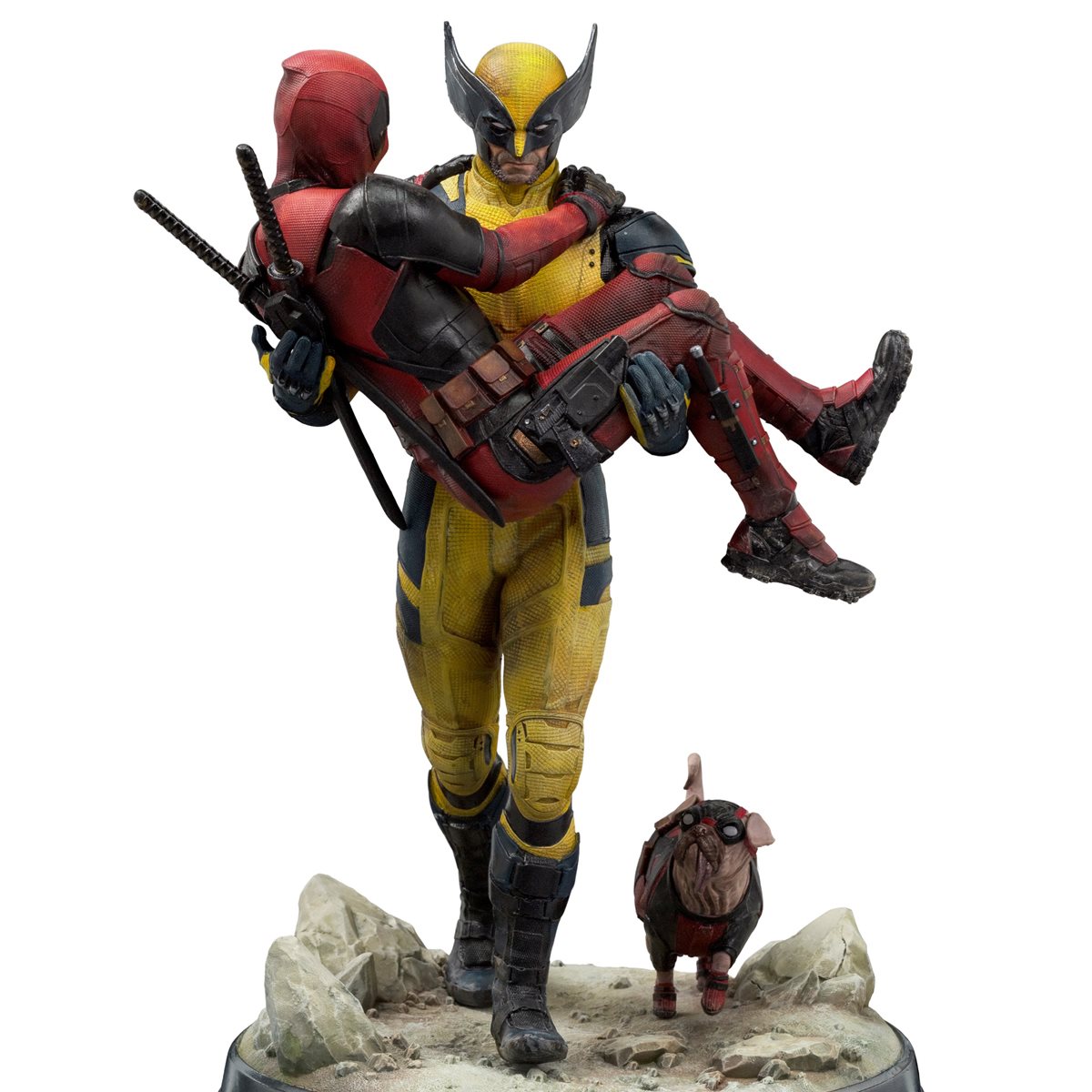 #DeadpoolAndWolverine Deluxe Limited Edition 1:10 Art Scale Statue from Iron Studios. Release: September 2024 (Pre-Order: ee.toys/RFI612) #Ad #Affiliate