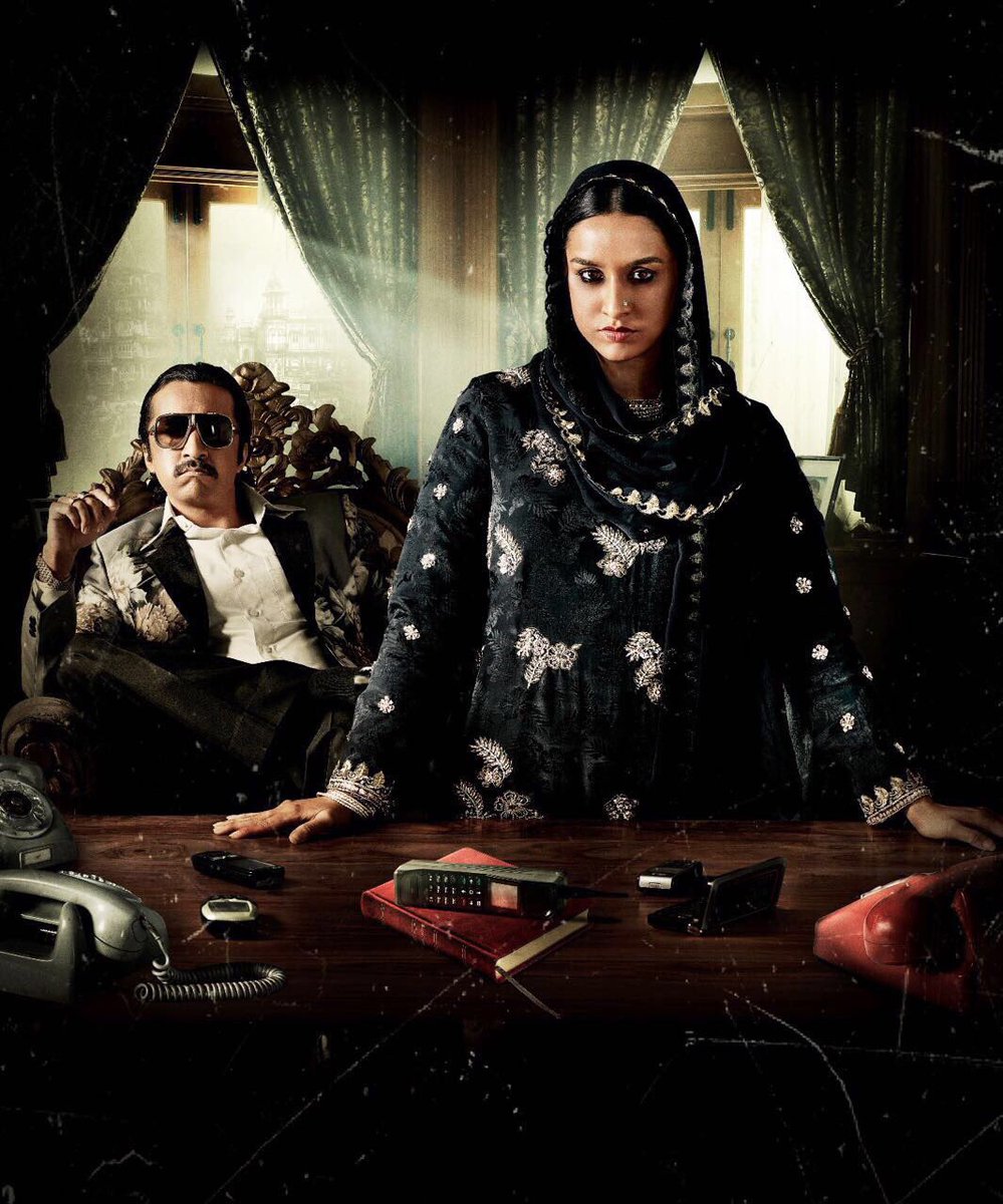 19. 🎬Haseena Parkar (2017)
▶️Streaming: YouTube

The journey of Haseena Parkar, sister of notorious gangster Dawood Ibrahim, from a vulnerable woman to a powerful figure in Mumbai's underworld.