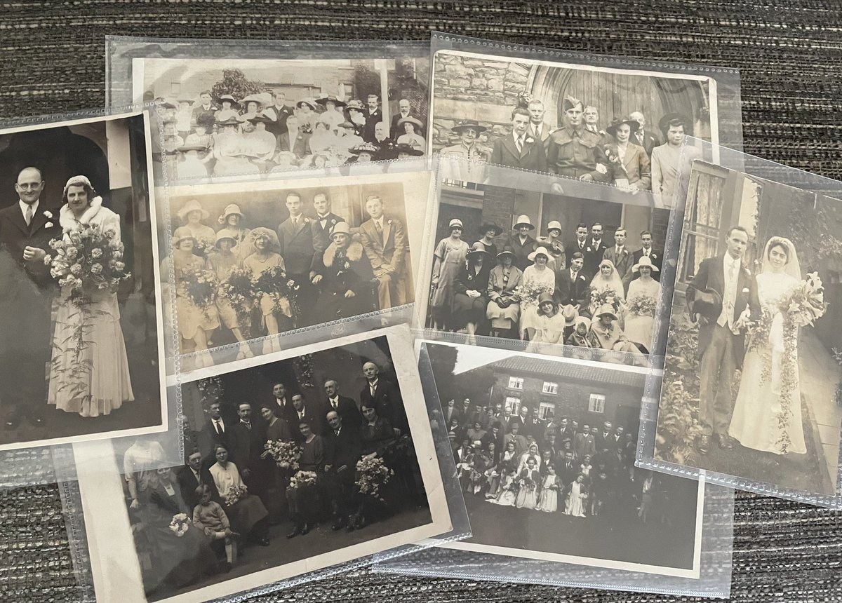 1 of 2. I had a splendid visit yesterday with lots of finds #OldPhotos #OldPostcards at the Fair at #ClystStMary #Exeter #Devon Postcards, CDVs, Cabinet Cards & larger. Lots of small bits of writing that will hopefully help to identify some🤔#FamilyHistory @PTApostcards Was…..