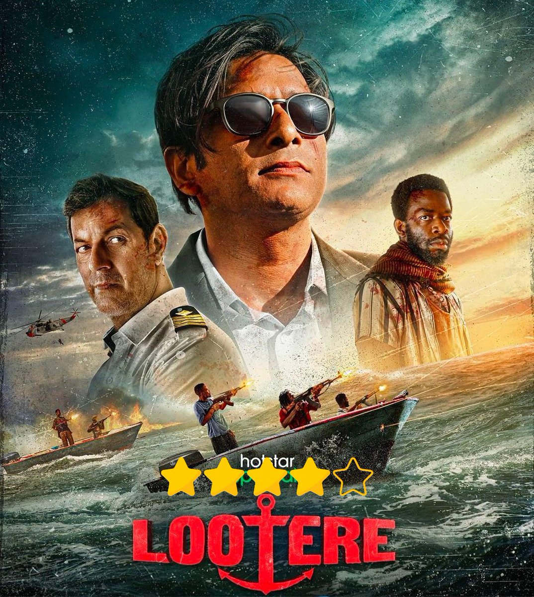 Lootere (⭐⭐⭐⭐/5) on @DisneyPlusHS 🔥 Comprising of phenomenal performances and an unexpectedly dark ending, the first season of #Lootere is a thrilling hostage drama with an underlying layer of power and politics that makes for a brilliant watch. Director #JaiMehta makes an…