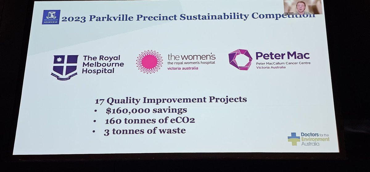 A little bit of competition can go a long way to improving emissions! @ANZCA #asm24bris ESN concurrent session Thanks Dr Ben Dunne for a fantastic presentation!