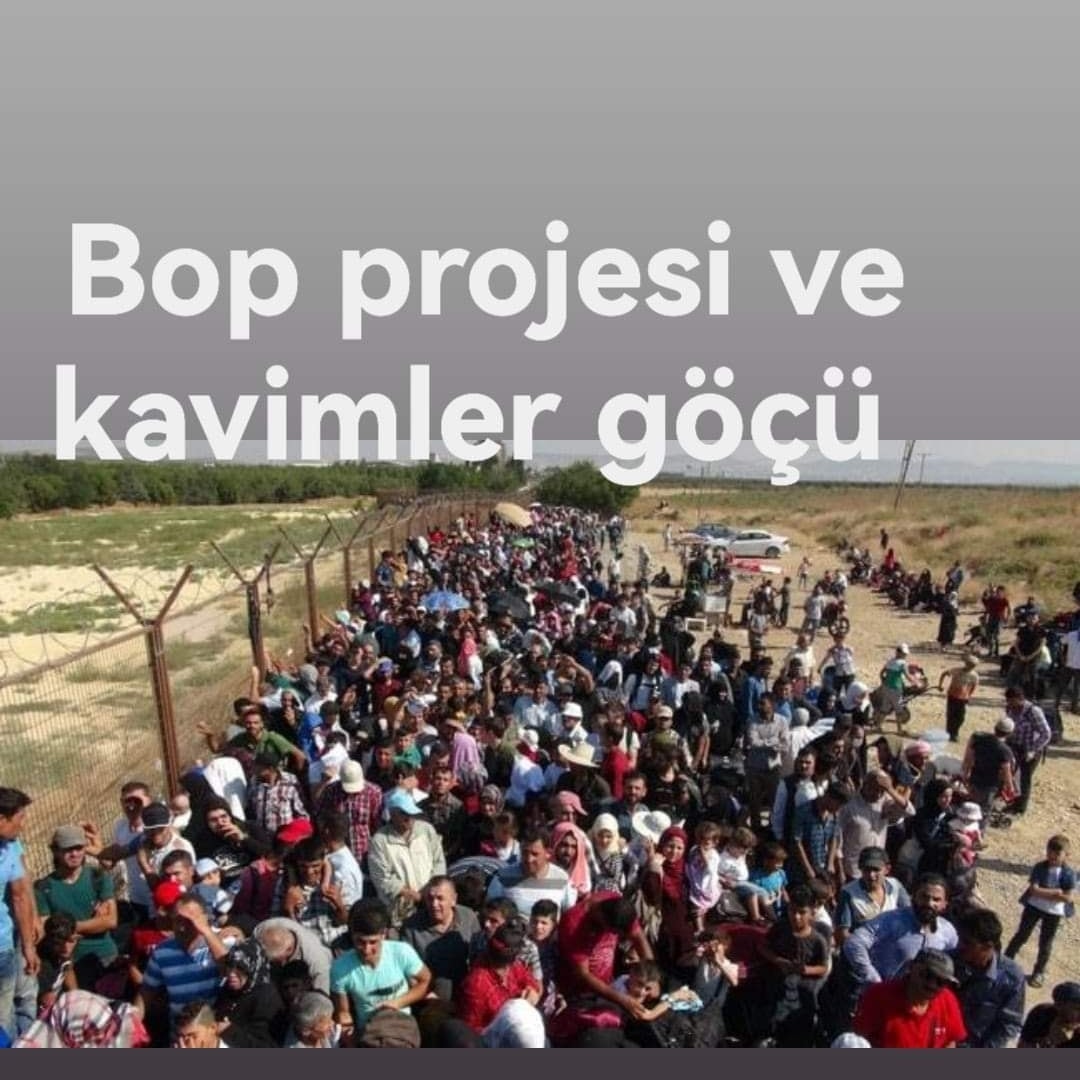 Yüzyılın projesi Bop projesidir. Osmanlı Devletini yıkarak yok edemedikleri Türk devletini, Sevri yeniden bop projesi adı altında hayata geçirerek, uygulamak istediler. Sınırlardan mayınları temizletmek, Arap baharını başlatmak ortadoğu coğrafyasını büyük israil projesi için-