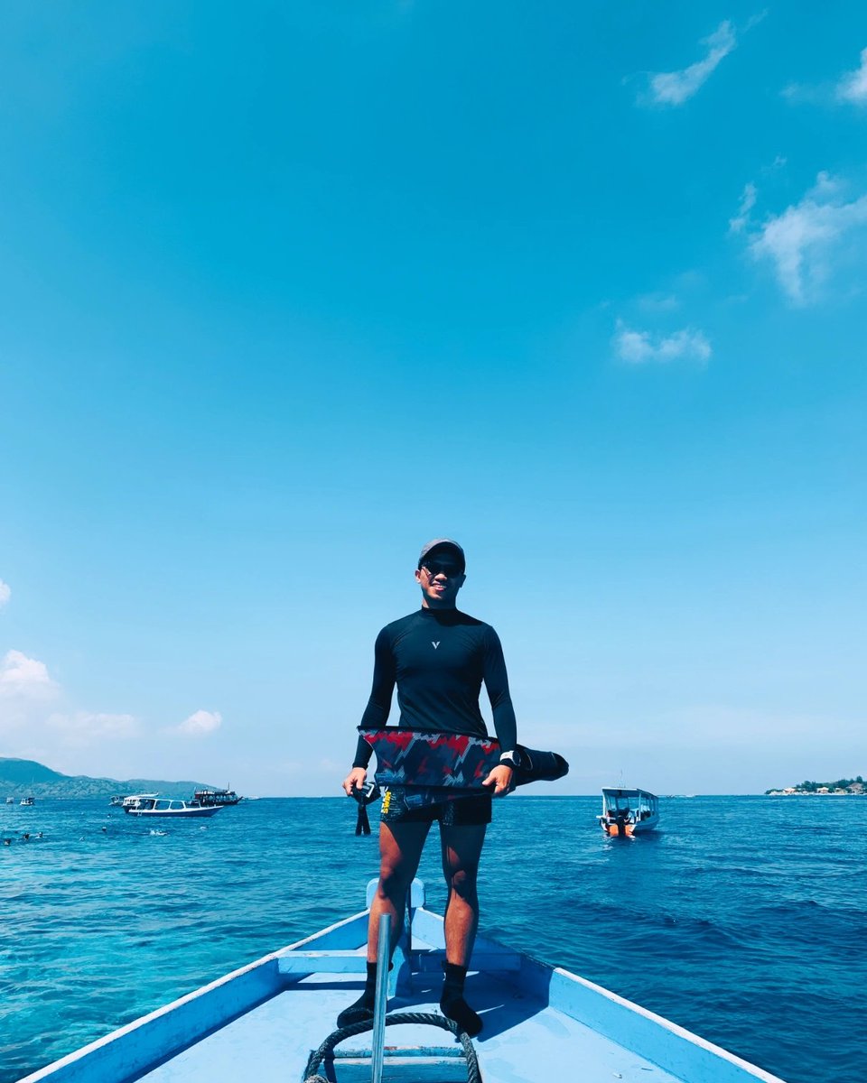 Pertama kali belajar freedive langsung jatuh cinta. Akhirnya berani coba open water dann oh noo cantik sekali dibawah sanaaaa