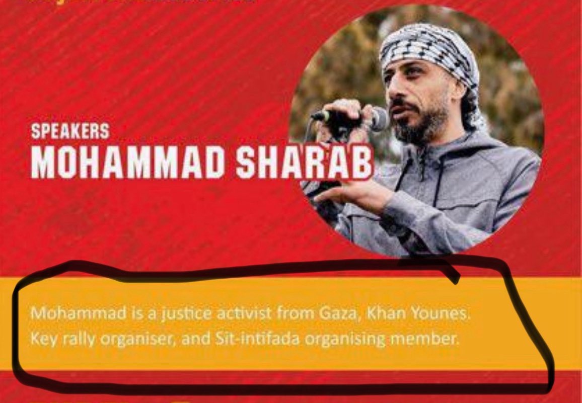 Hamas Terrorist Supporters in Melbourne, Australia ? Wonder how many people know Mohammad Sharab (charged over alleged kidnapping, torture & threats to kill) comes from Khan Younis, Gaza ? Khan Younis was a Hamas Terrorist stronghold & the home city of Yahya Sinwar, the Hamas…