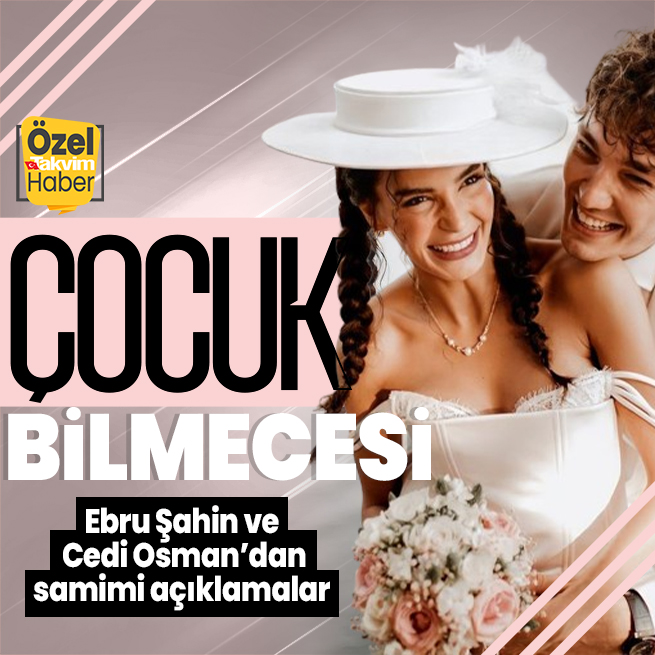 #ÖZELHABER | Ebru Şahin ve Cedi Osman'dan çocuk açıklaması! 'Önce çevremizle sonra sizler ile...'
takvim.im/q727jx