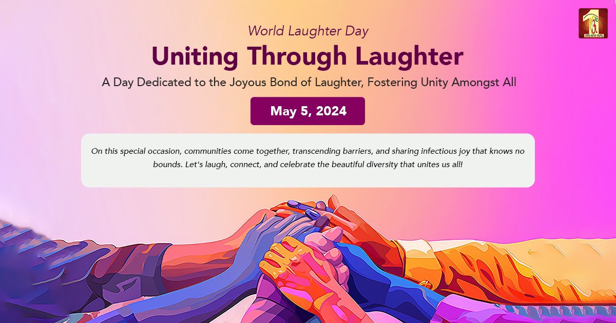 It's #WorldLaughterDay! Time to flex those laughter muscles and find joy in the little things. Take a break from your chores and let your inner child giggle freely. Laughter is timeless, ageless and the best medicine! Let's celebrate the little joys that life brings us in all…