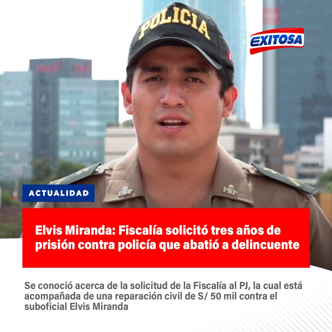 No vemos a Fiscales, Exministros del Interior, Constitucionalistas renombrados, en los medios de comunicación defendiendo al SO PNP Elvis Miranda, nuestros policías son encarcelados por defender a los peruanos de la inseguridad ciudadana. No debilitemos la moral policial cuidado.