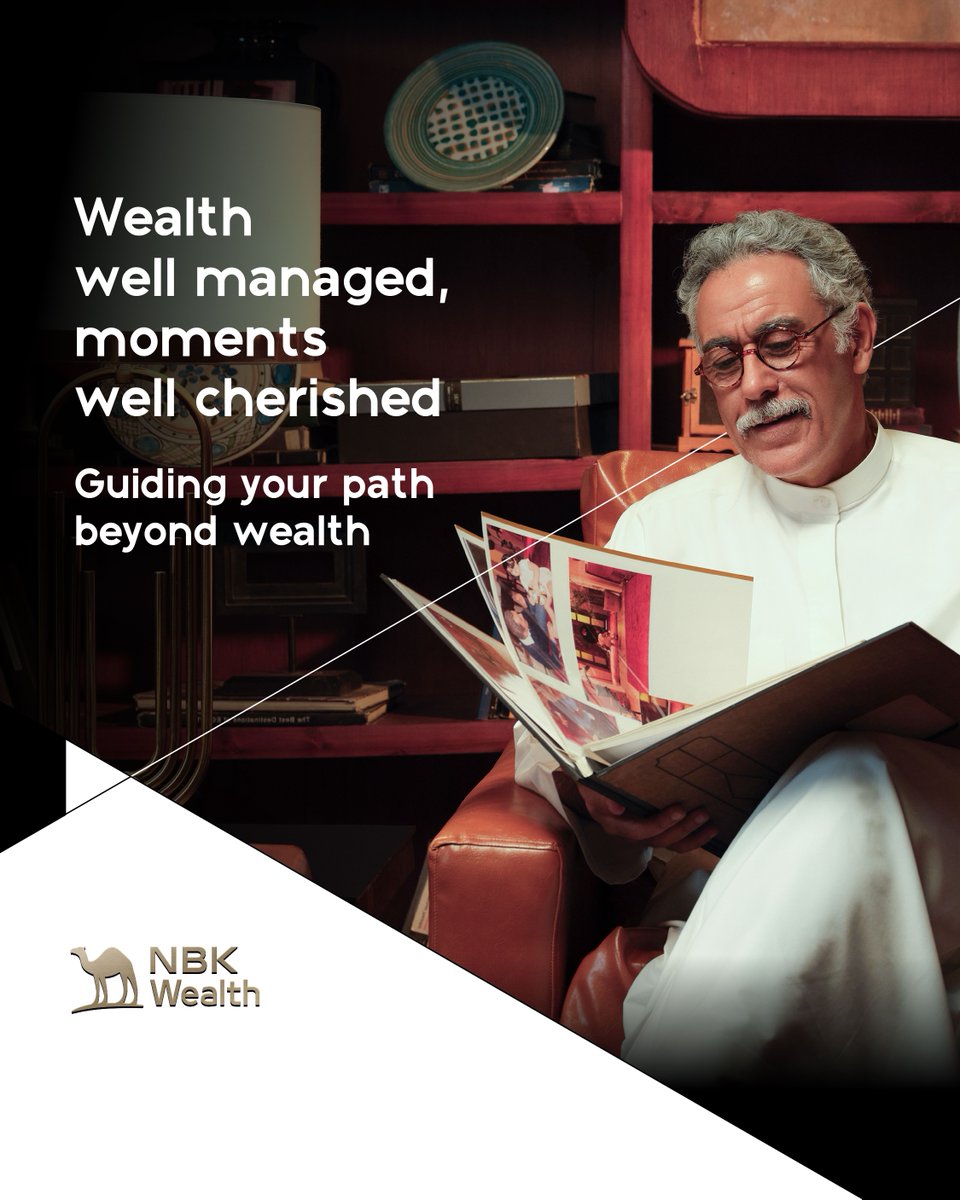 At NBK Wealth, we provide all-inclusive wealth management services customized to your unique needs. Visit nbkwealth.com to learn more

#الوطني_للثروات 
#NBKWEALTH
#إدارة_الثروات 
#PrivateBanking
#AssetManagenemt
#WealthManagement