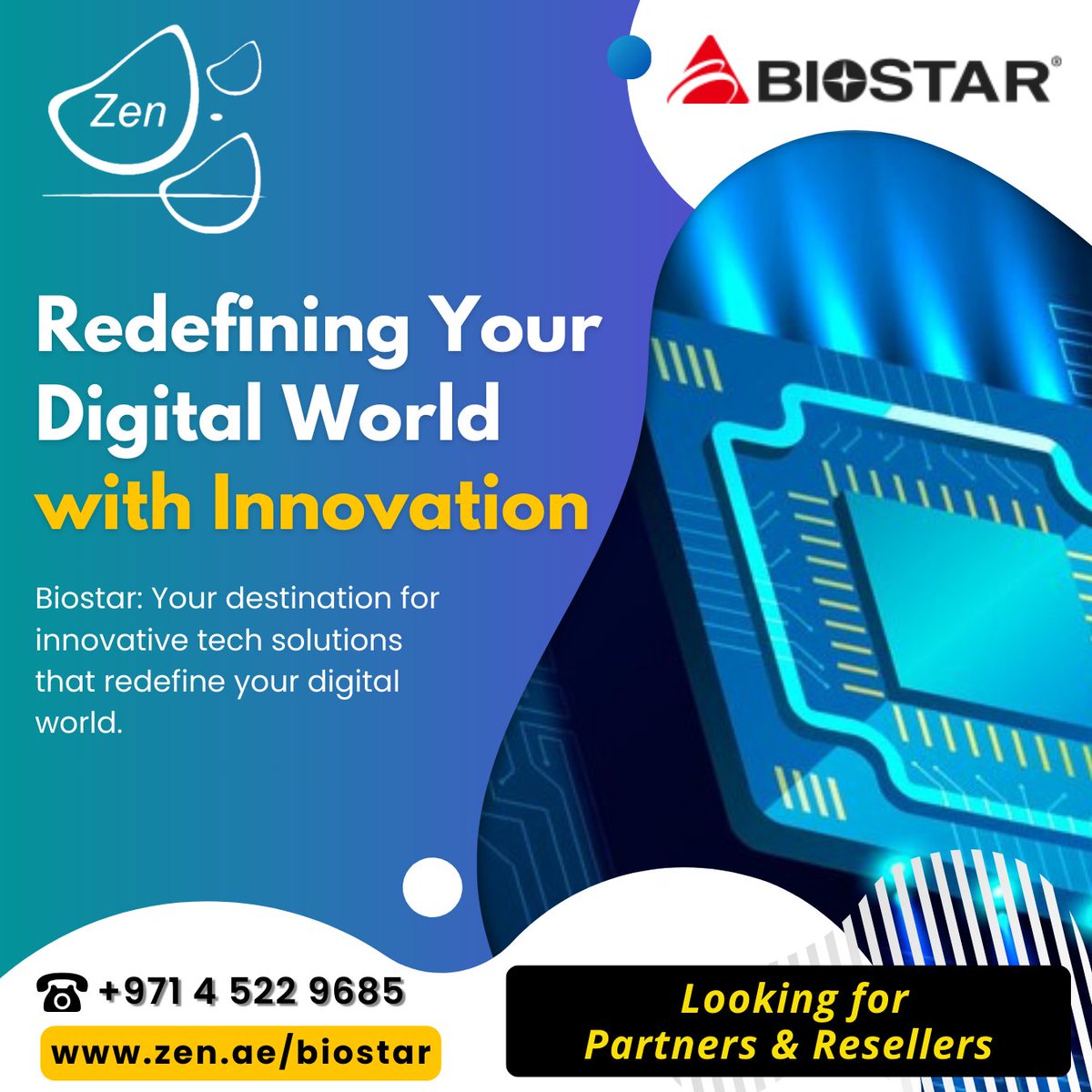 #biostar Experience the future of tech with a wide range of innovative products from Biostar.
Looking for partners & resellers.

smpl.is/8kw65

#3cx #zenitdxb #zenit #businesscommunication #dubaistartup #3cxhosting #simhosting #saudistartups